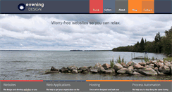 Desktop Screenshot of eveningdesign.com